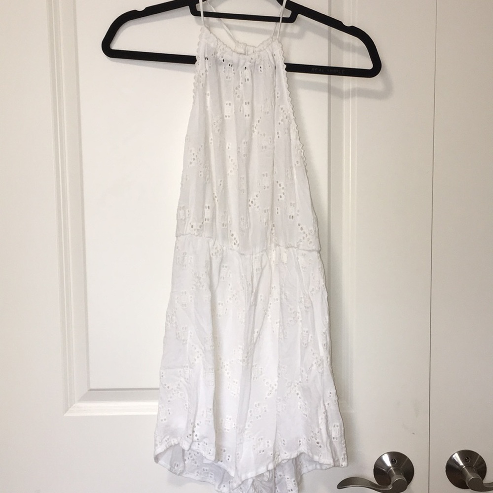 White summer romper